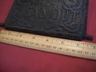 Antique Cast Iron Stove Clean Out Door  s87  Great Condition  Check Pictures