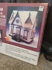 Vtg Greenleaf Dollhouse Kit 1993 Orchid Wood Victorian Cottage Brand New