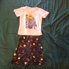 Lot 2 Pair Boys Pj Sets  Batman And Super Mario  Size 10