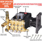3600 Psi 4 7 Gpm Triplex Pump 1    Hollow Shaft Pressure Power Washer Pump valve