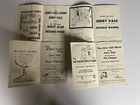 The Jerry Vale Show Program Guides Storrowton Theatre West Springfield Mass