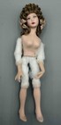 Miniature Dollhouse 1 12 Porcelain Woman lady Doll Ready To Dress - Lw84p