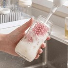 Electric Baby Bottle Brush Cleaner Set 6-in-1 Uv Sterilization Silicone 1500mah
