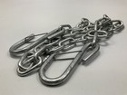 Seachoice 51281 Safety Chain Cable  Galvanized Trailer Chain  1 4 x42