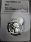 1952 Ngc Pf68 Pr68 Washington Quarter Proof Superbird 