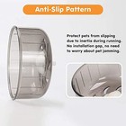 Mini Silent Exercise Wheels For Hamsters - Less Than 4 Inches 10 Cm In Length