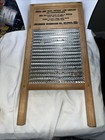 Vintage Dubl Handi Washboard Co Columbus Ohio Wash Board  8 1 2  X 18   Pegged