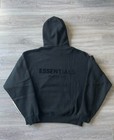 Fear Of God Essentials Black Stretch Limo Hoodie With Receipt Authentic Medium