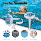 Digital Solar Powered Outdoor Floating Waterproof Rainproof Pool Spa Thermometer