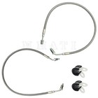 Front Left   Right Brake Line W fitting For Polaris Sportsman 400 500 600 700
