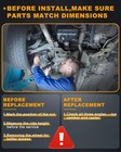 Front Suspension Kit Lower Control Arm Lower Ball Joint Replacement For Toyota