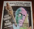 Die Monster Die  1965  Karloff 27x41 Folded Original One Sheet Movie Poster