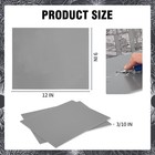 2 Pcs 9x12 Soft Linoleum Carving Block  Linocut Block For Printmaking  Gray