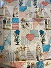 Vtg American Greetings Holly Hobby Wrapping Paper - 3 1 2 New Sheets And 2 Used
