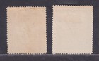 Cook Islands Scott 5-6 Mng lh 1892 1d   1  d Toned Paper Issues Scv  85