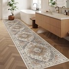 Runner Rugs For Hallway 2x10 Long Washable Non-slip Hallway Runner Rug Low