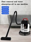     1800w 5 Gallon Steel Stainless Wet dry Canister Vac Shop Vacuum Cleaner