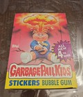 1986 Topps Garbage Pail Kids 4th Series Original Box All 48 Wax Packs   Poster 
