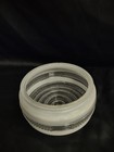 Mcm Ceiling Glass Shade Clear And White Frosted 5  75 fitter Pre-owned Vintage