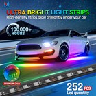 Mictuning Rgb ic Dream Color Underglow Led Neon Light Strip Kit For Car Trucks
