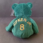 1998 Bamm Beano s Salvino s Mlb Cal Ripken  Jr  Green Plush Bear - Aug 1998