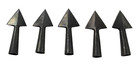 5 Pc Hand Forged Iron Spearheads Medieval Viking Spear Tips Reenactment
