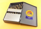 Drill Hog   15 Pc Molybdenum M7 Drill Bit Set Drills M-7 Bits Lifetime Warranty