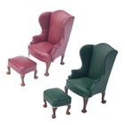 1 12 Scale Leather Living Room Set Dollhouse Miniature Furniture New