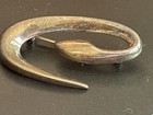 Vintage Sterling Booch Swirl Snake Signed Cna Pranda Group