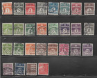 Denmark 100 Early Stamp Collection   lot Denmark 10 