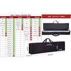 88 Key Keyboard Case Carrying Piano Cover  Gig Bag With 2-pocket Keyboard Bag