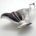 Plymouth Engraved Gravy Boat Gorham Sterling Silver 1918 Date Mark