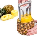 Kitchen Tools Stainless Steel Pineapple Peeler Corer Slicer Cutter Eye Peeler
