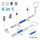 5 Pcs Mini 2 6 0 2 0 2 In  5 Colors  Red  Blue  Purple  Yellow  Silver