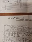 Original Vintage Rca Victor Kcs164a Tv Schematic Service Diagrams Set 1966