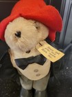 Vtg New W tags 1984 Paddington Bear Stuffed Plush Eden Toys Tuxedo 15    Uu2