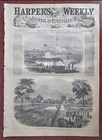 1863 Harper   s Weekly Aug 8 Battle Of Gettysburg  Civil War Newspaper  8 Pg 
