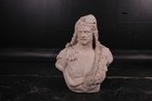 Ancient Greek Roman God Hercules Stone Bust Life Size Statue Mythology Decor