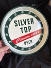 Vintage Silver Top Premium Lager Beer Tray 60s Duquesne Brewing Pittsburgh Pa  2