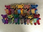 Grateful Dead 7  Beanie Bean Bear Collectible - Edition 1 - Complete Set - New
