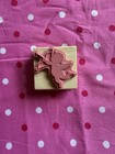 New Cupid Silhouette Arrow Love Valentines Rubber Stamp Wood