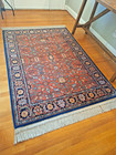 Rare Karastan Geometric Wool Rug 700 Series 729 Serapi Usa Made 4 3  X 6 