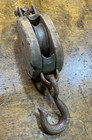 Antique Nautical Ships Pulley   Marine  Block   Tackle  Hoist  Hook
