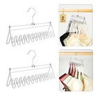  Bra Hanger Metal For Closet 2 Pack  Space-saving Tank Top Hanger 20 Hooks 