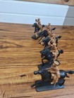 2 Sets Armies In Plastic    german Uhlans Wwi 1916  5535    british Lancers  5539