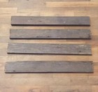 Antique Heart Pine Tongue   Groove Flooring Barn Wood Lumber  Floor Patch 4pcs