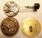 2 Gallet Stop Watches  Vintage Swiss 7 Jewels Parts Or Repair