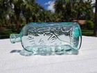 Tumbled - 1900 s Antique Buffalo Lithia Water Bottle   Huge And Stunning   10 