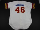Andy Hawkins Calgary Cannons Wilson Authentic Game Used Jersey Vintage Mariners