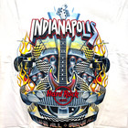 Hard Rock Indianapolis Tee V8 Vintage 2010   Original  Not Washed